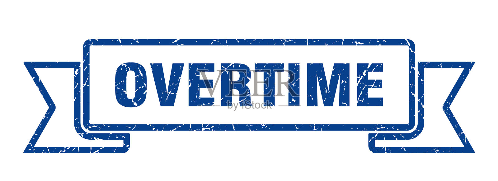 加班垃圾摇滚复古复古乐队加班丝带插画图片素材