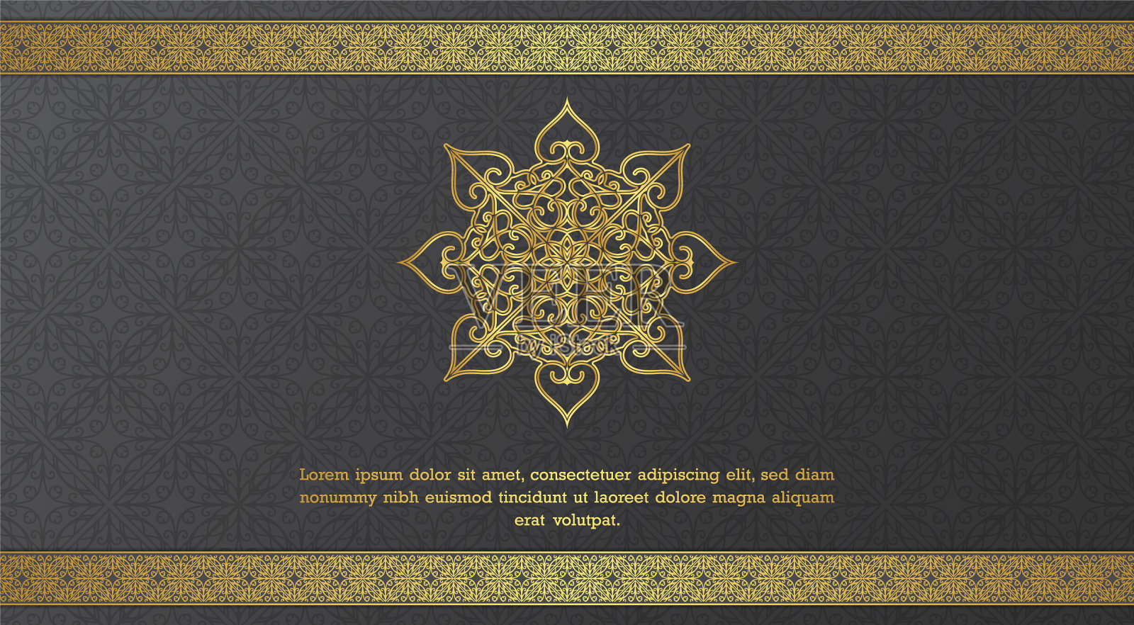 优雅的背景贺卡模板设计插画图片素材