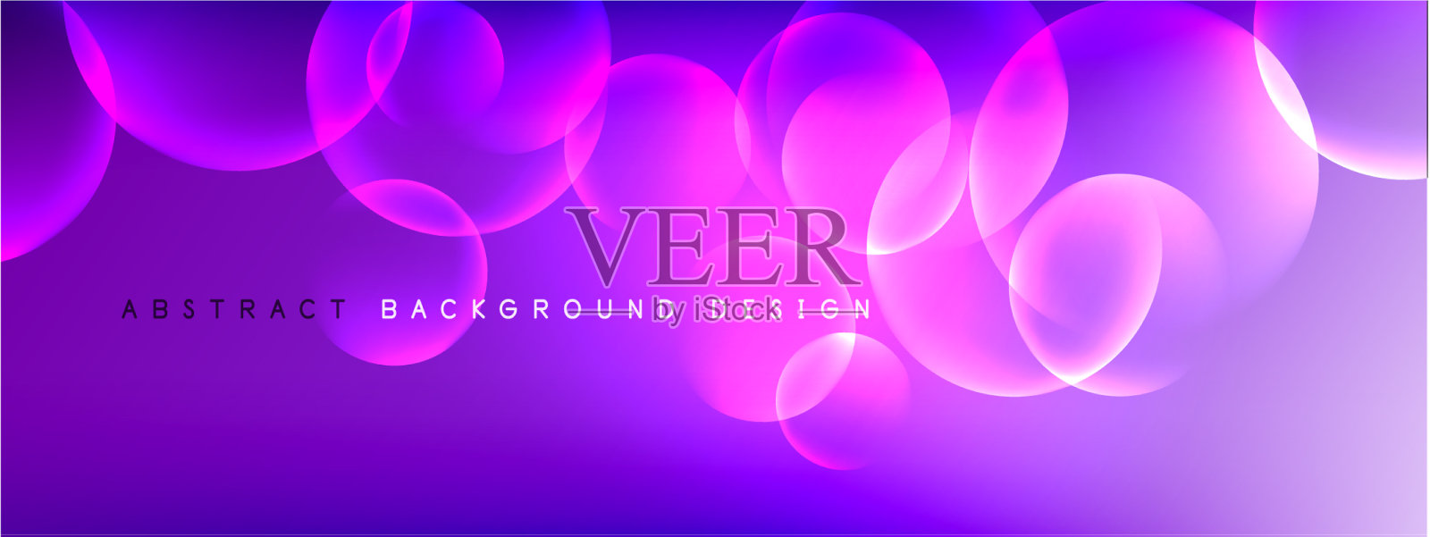 摘要背景液体气泡圈插画图片素材