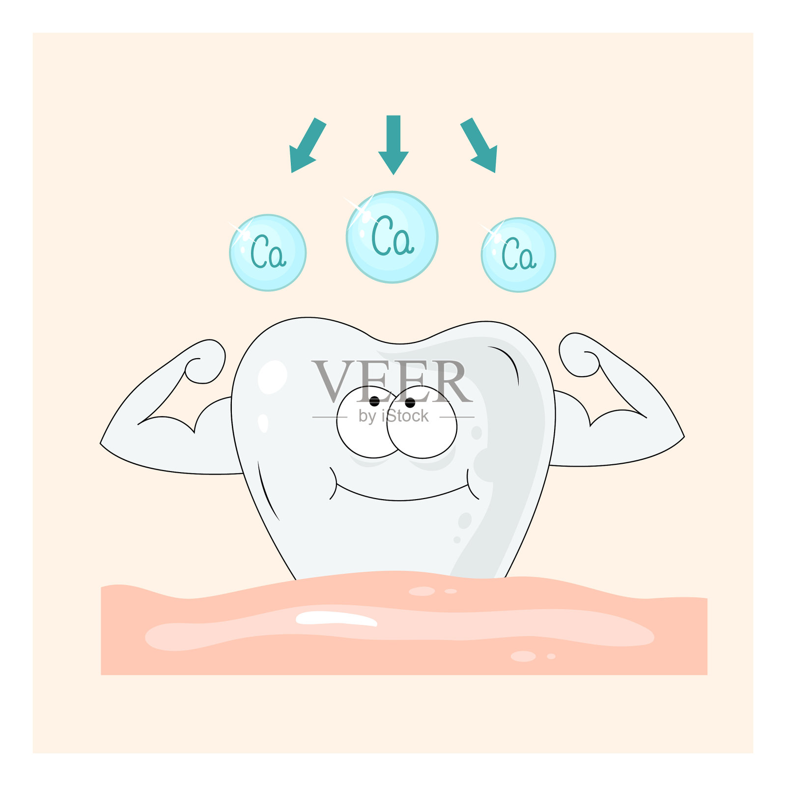 关于健康和牙齿护理插画图片素材