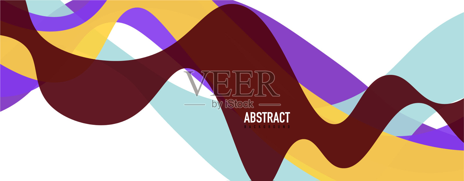 流体波彩色抽象背景动态插画图片素材