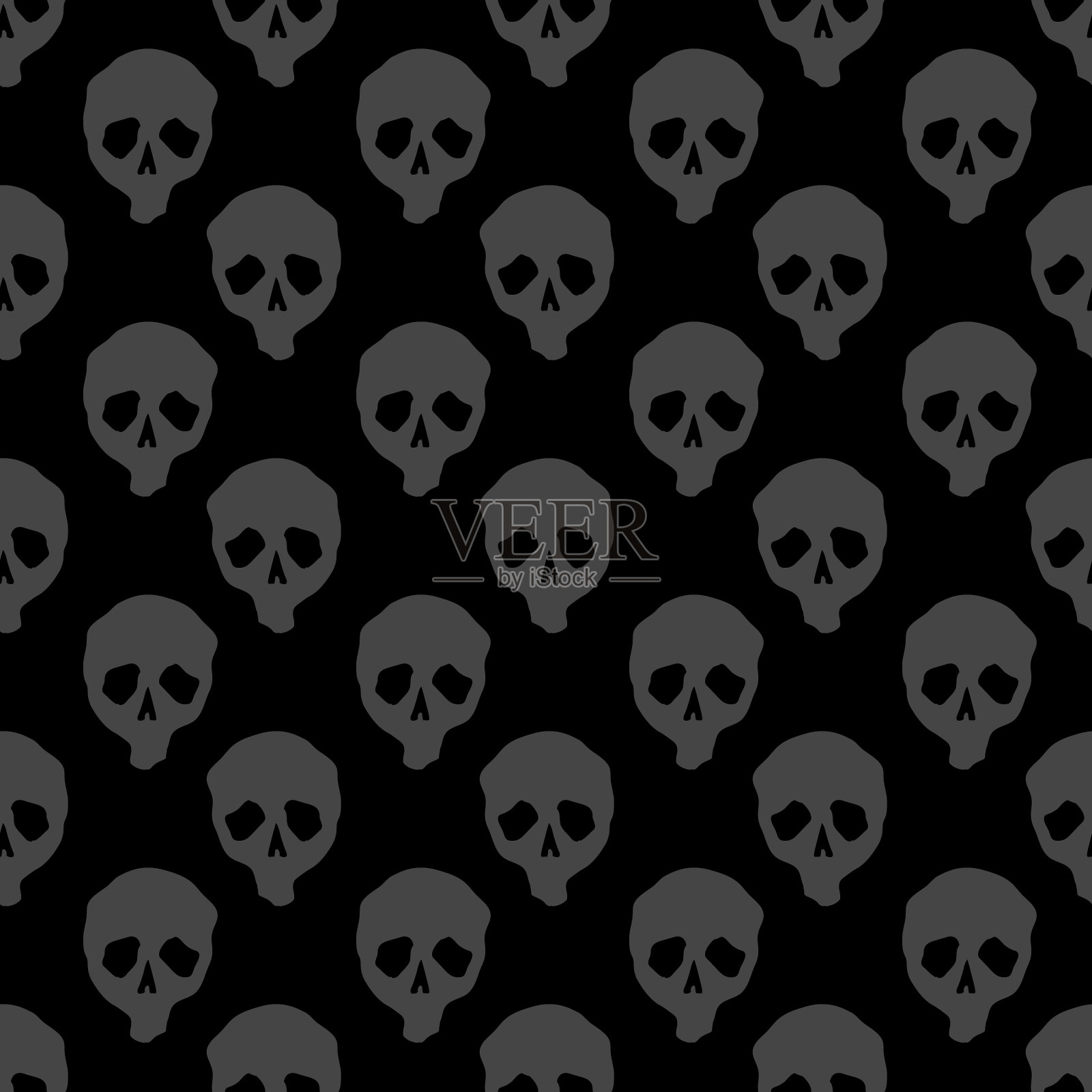 万圣节庆祝无缝模式插画图片素材