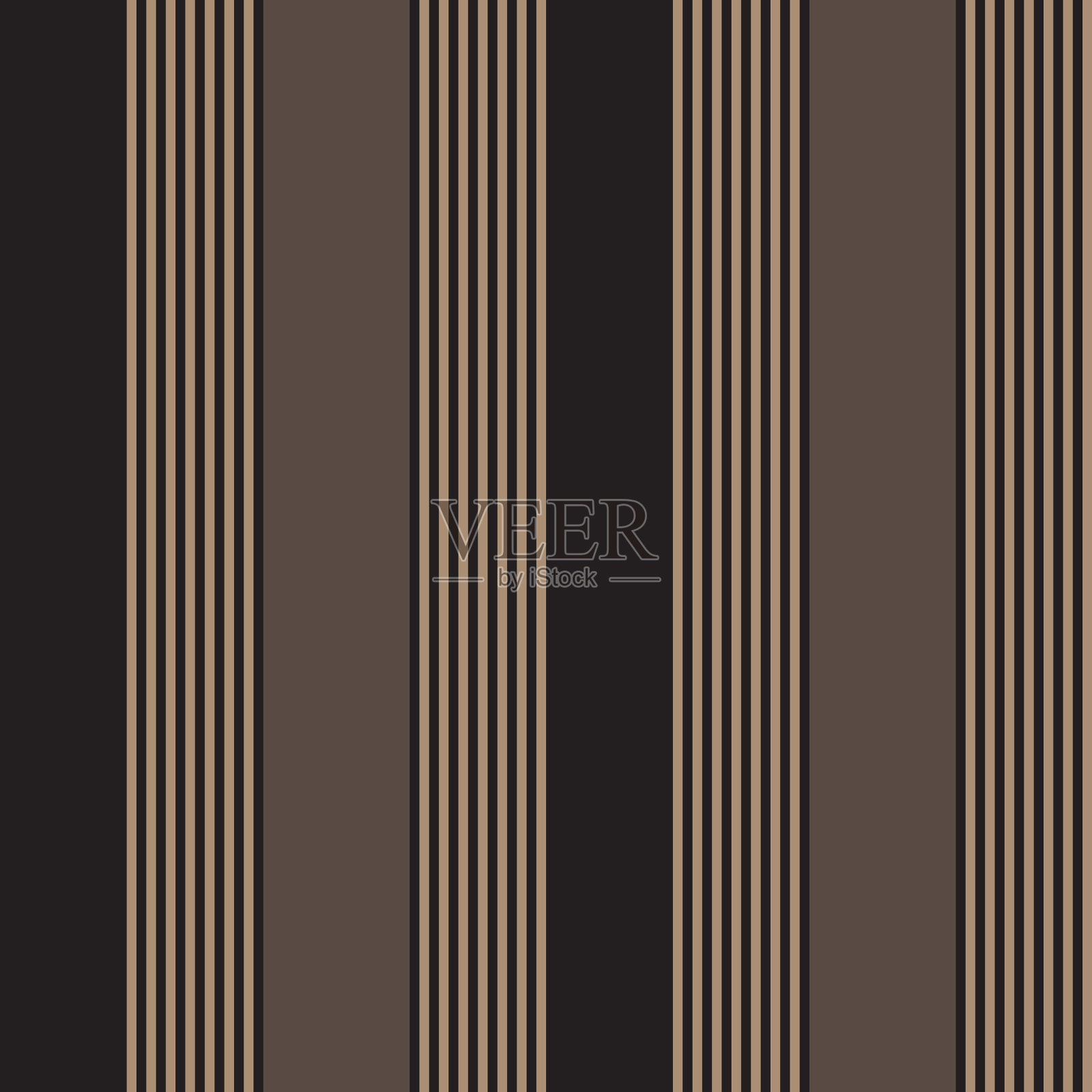 棕色灰褐色条纹无缝图案背景插画图片素材