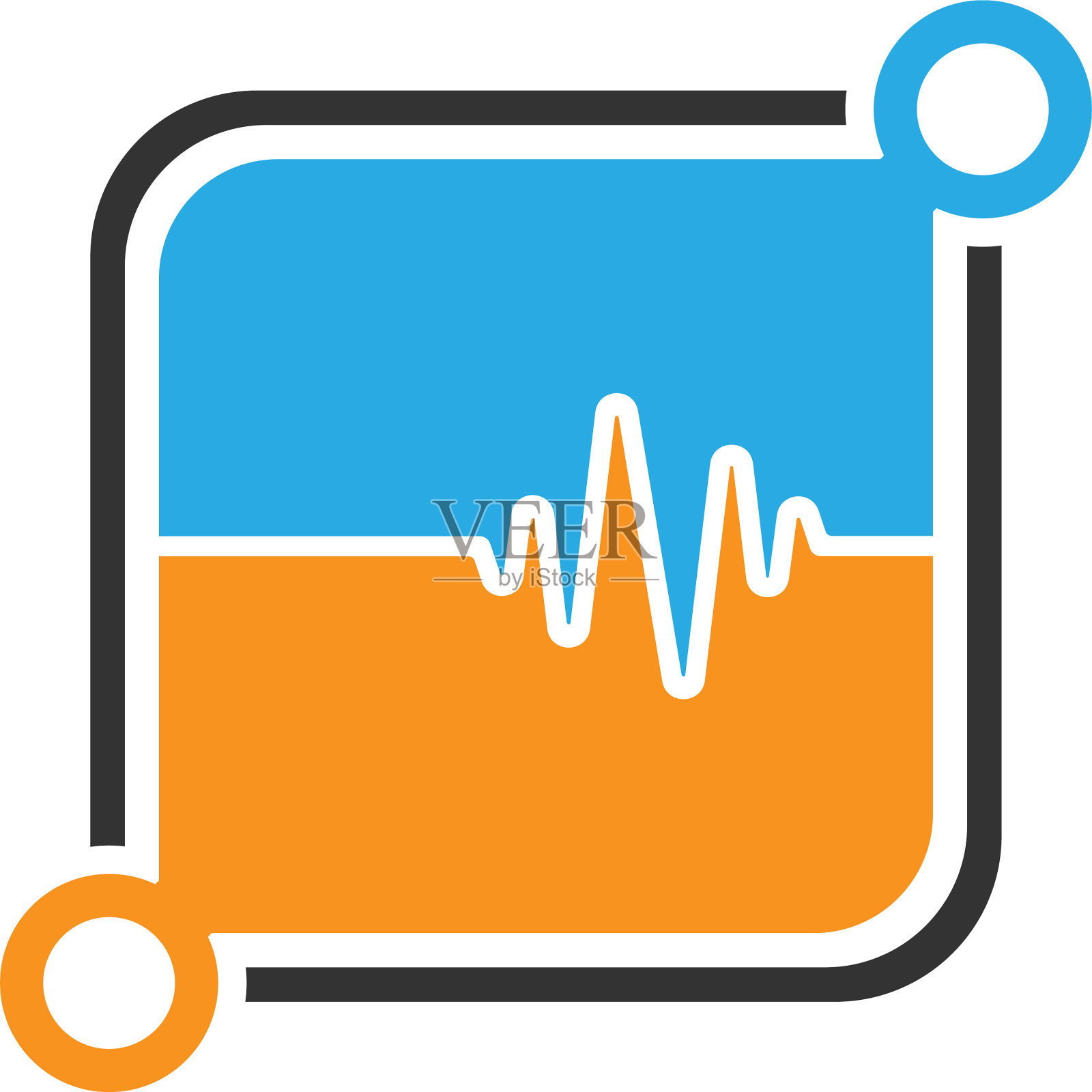 声波图标标志广场概念设计图标素材