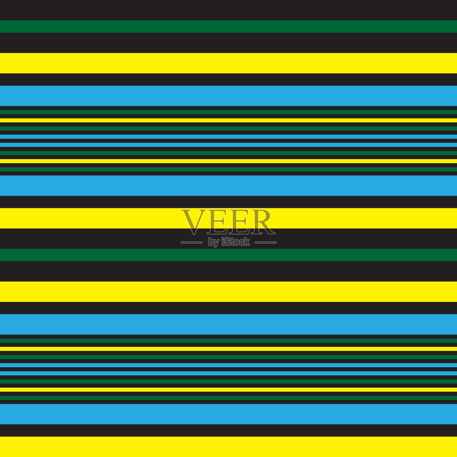 黄色条纹无缝图案背景中插画图片素材