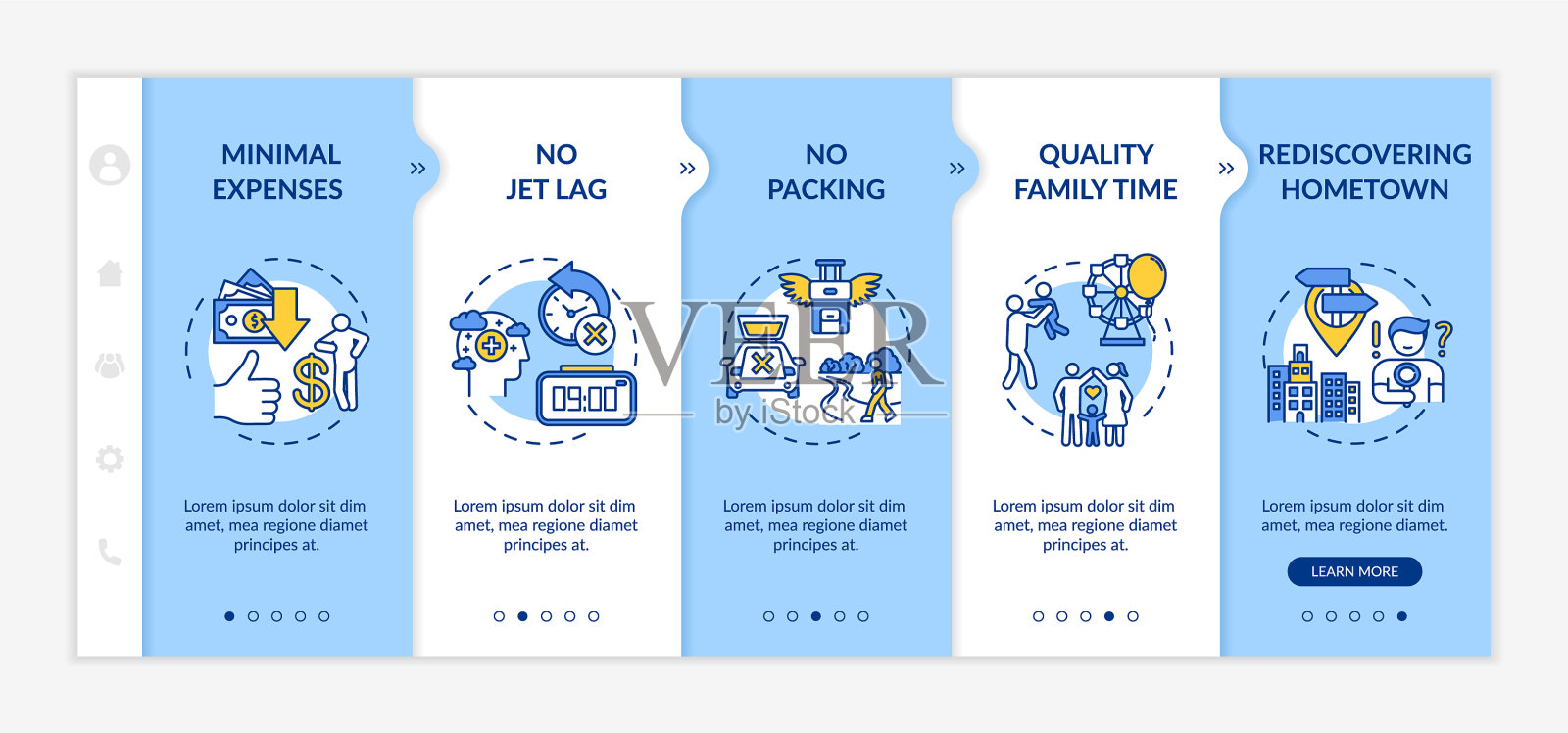 优势在家度假入职模板设计模板素材