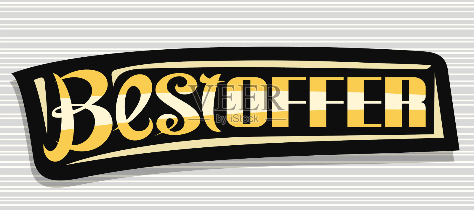 最佳报价横幅插画图片素材