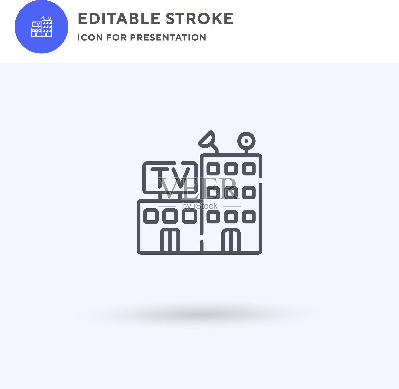 工作室图标填充平面标志固体图标素材