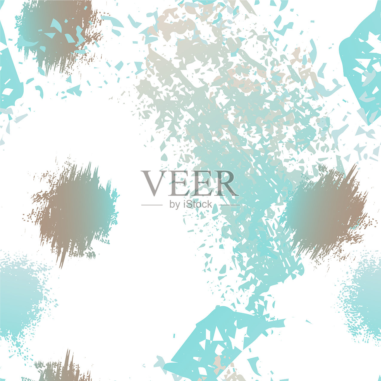 垃圾干油漆表面水彩飞溅插画图片素材