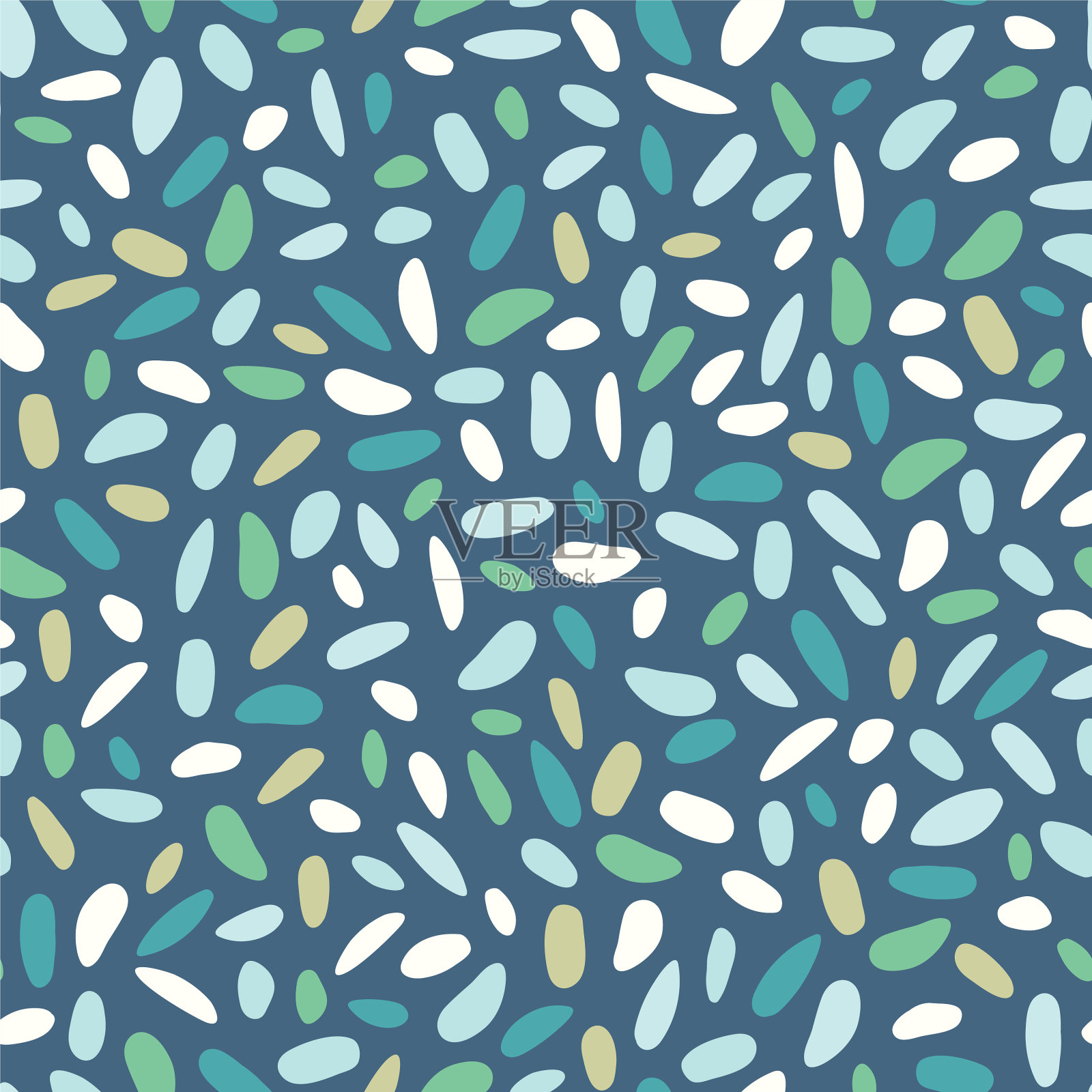 抽象图案设计无缝重复插画图片素材