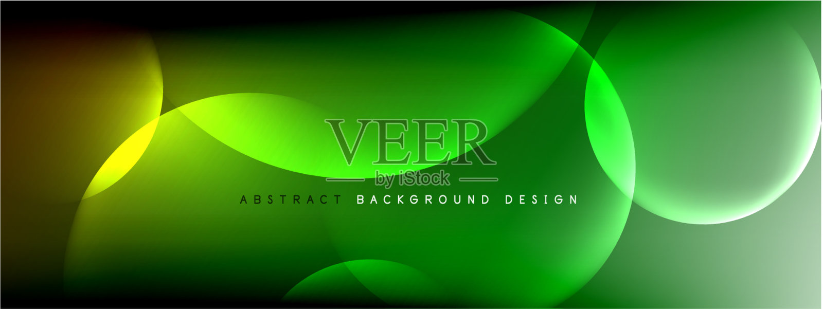 摘要背景液体气泡圈插画图片素材