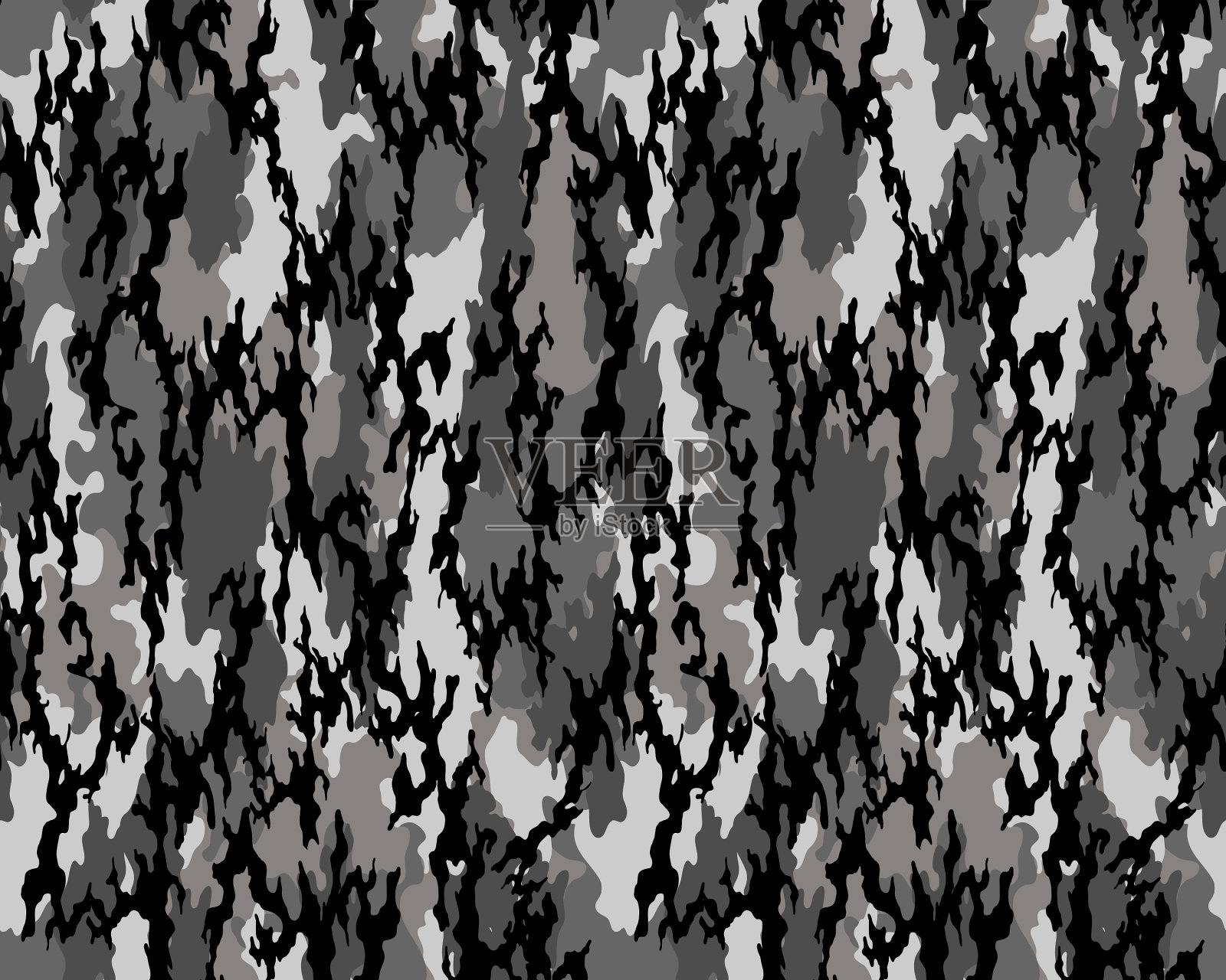 迷彩图案无缝插画图片素材