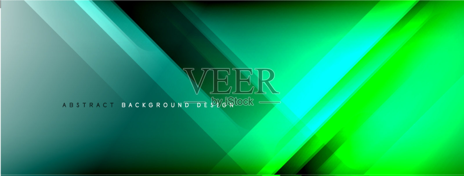 运动概念霓虹闪亮的线条液体颜色插画图片素材