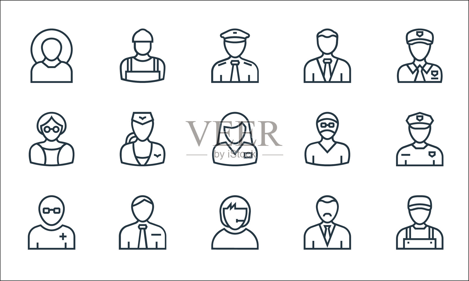 专业线图标线设置质量线图标素材