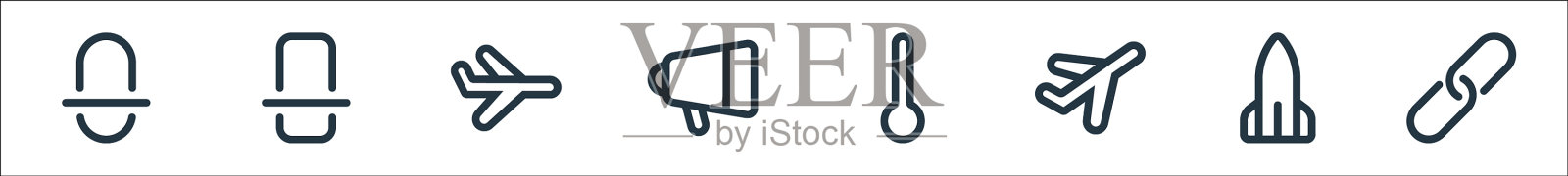 设备线图标线性集质量线集图标素材