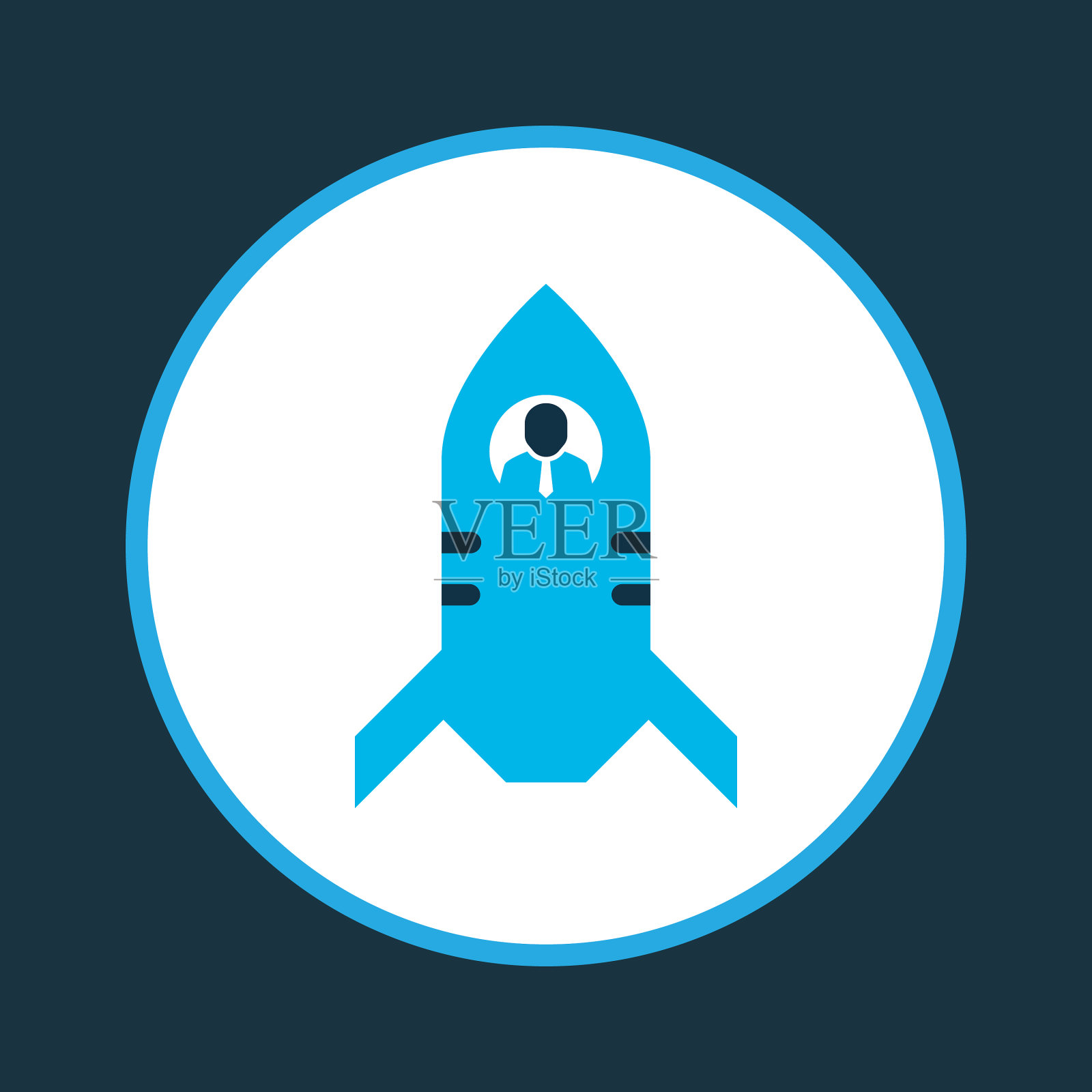 火箭图标彩色符号优质插画图片素材