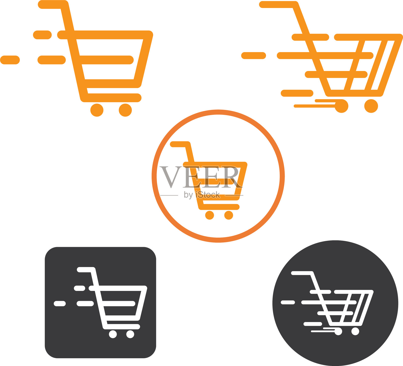 购物篮图标设计设计元素图片