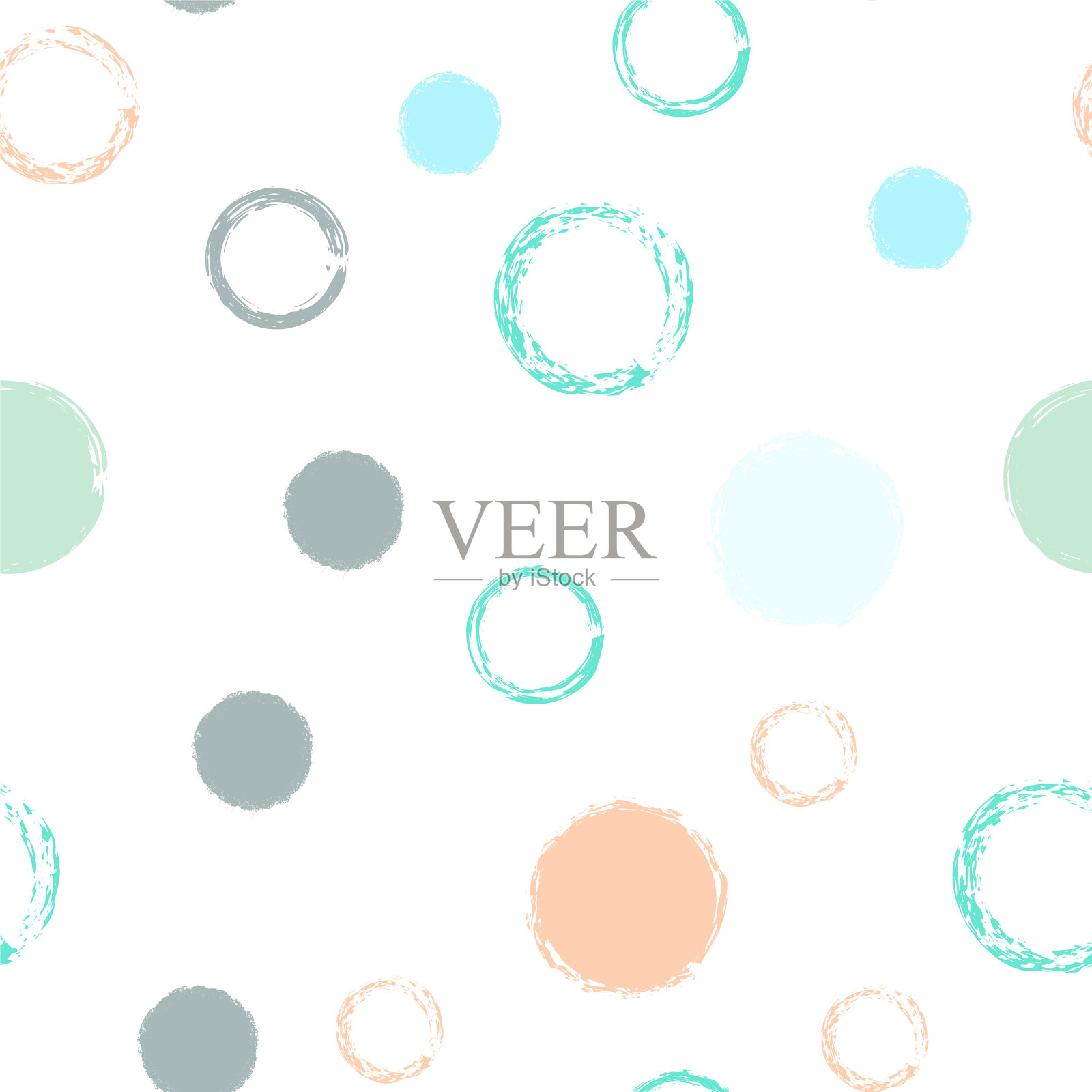 圆点淡插画图片素材