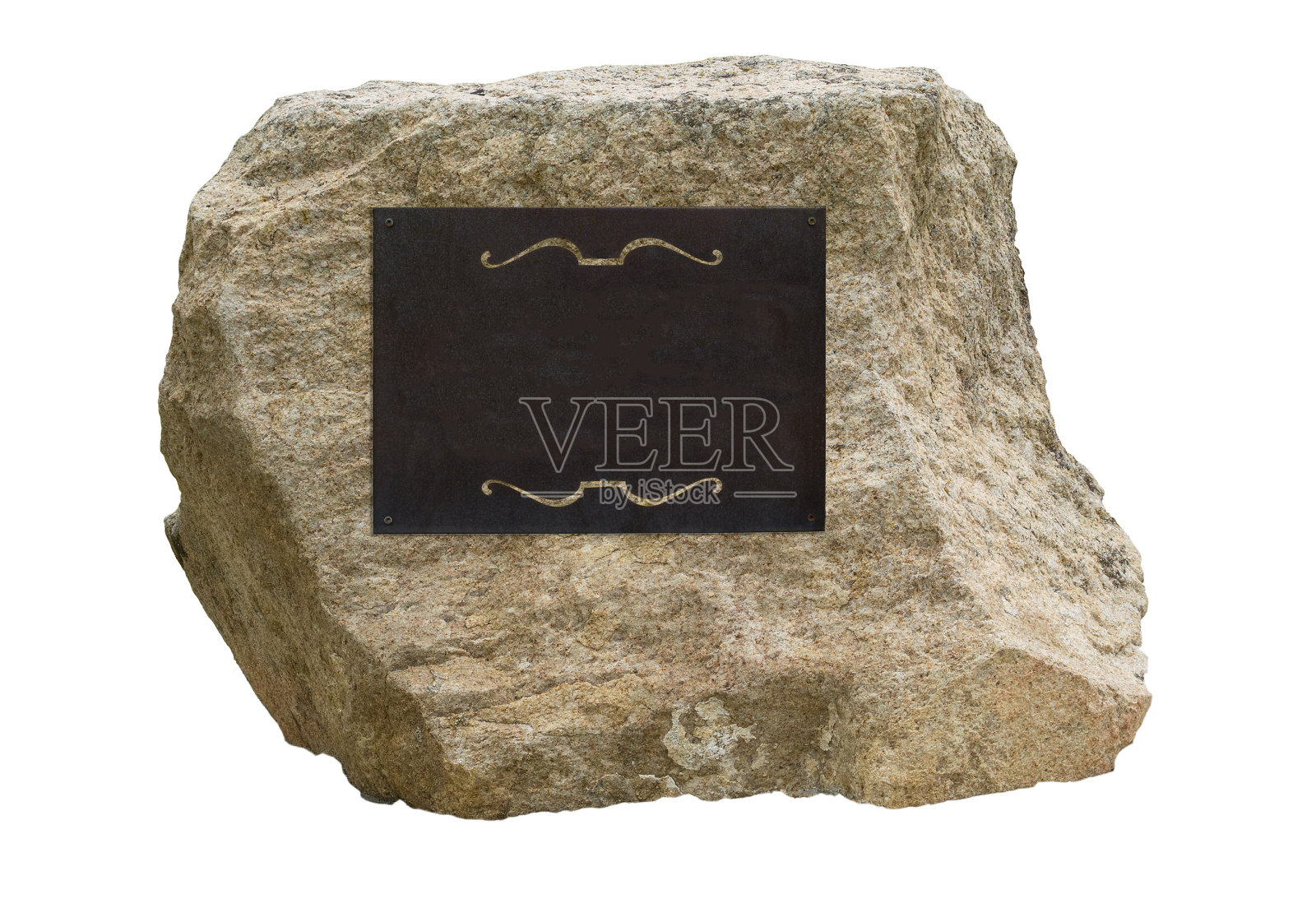 白色背景上的纪念碑照片摄影图片