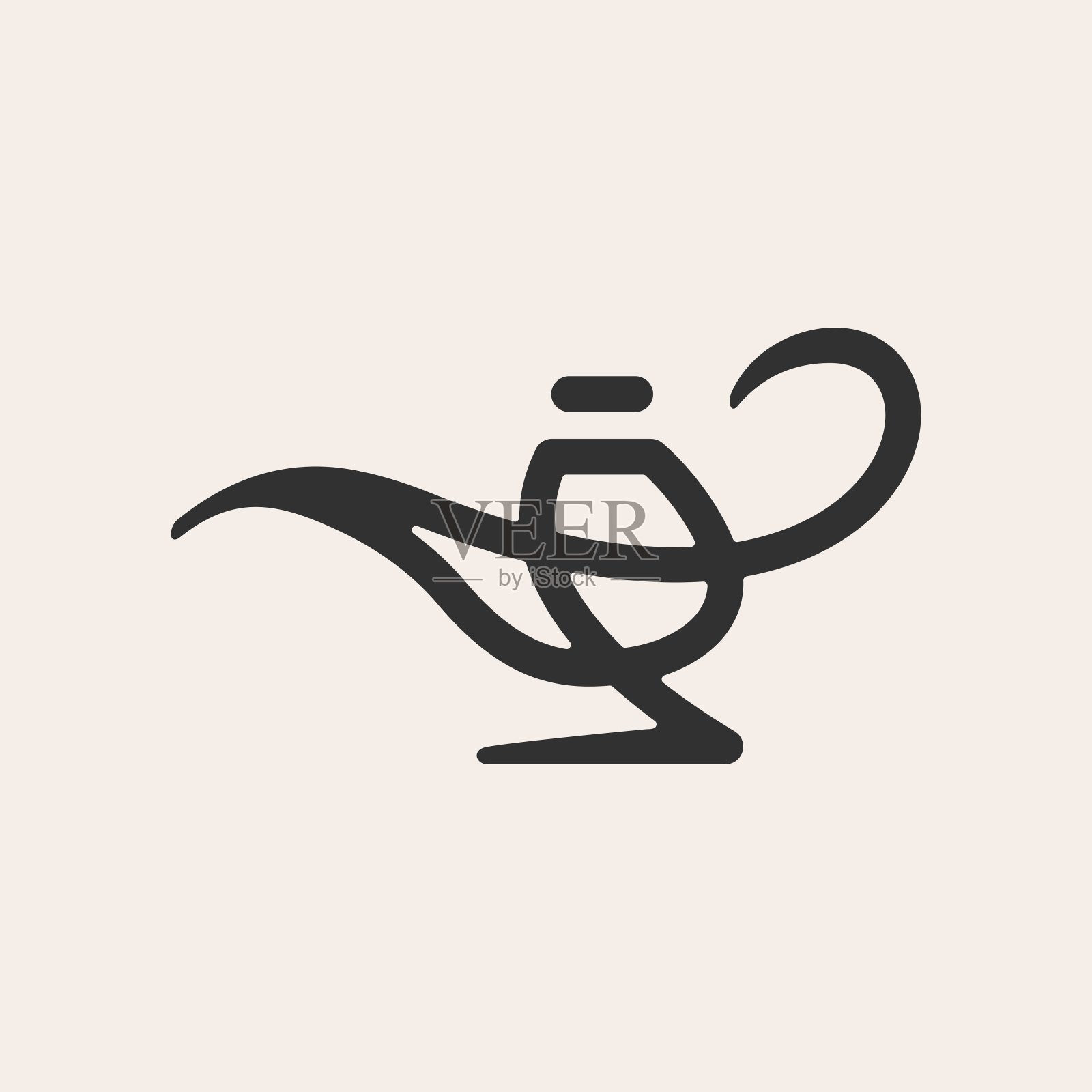 魔灯潮复古矢量图标插图插画图片素材