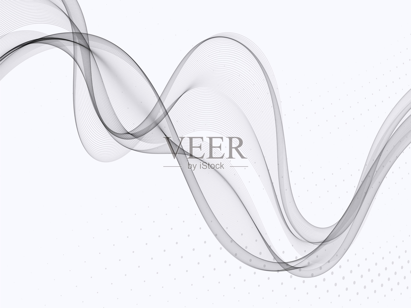 摘要灰波背景灰波流插画图片素材