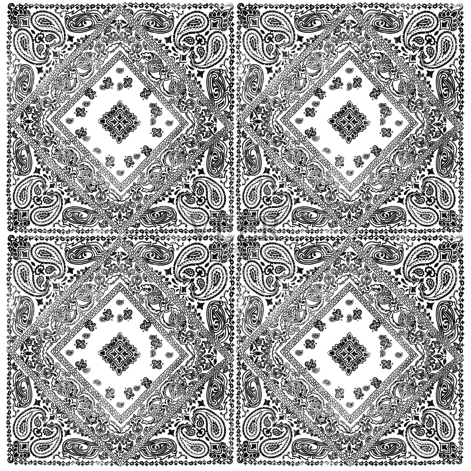 佩斯利装饰模式插画图片素材