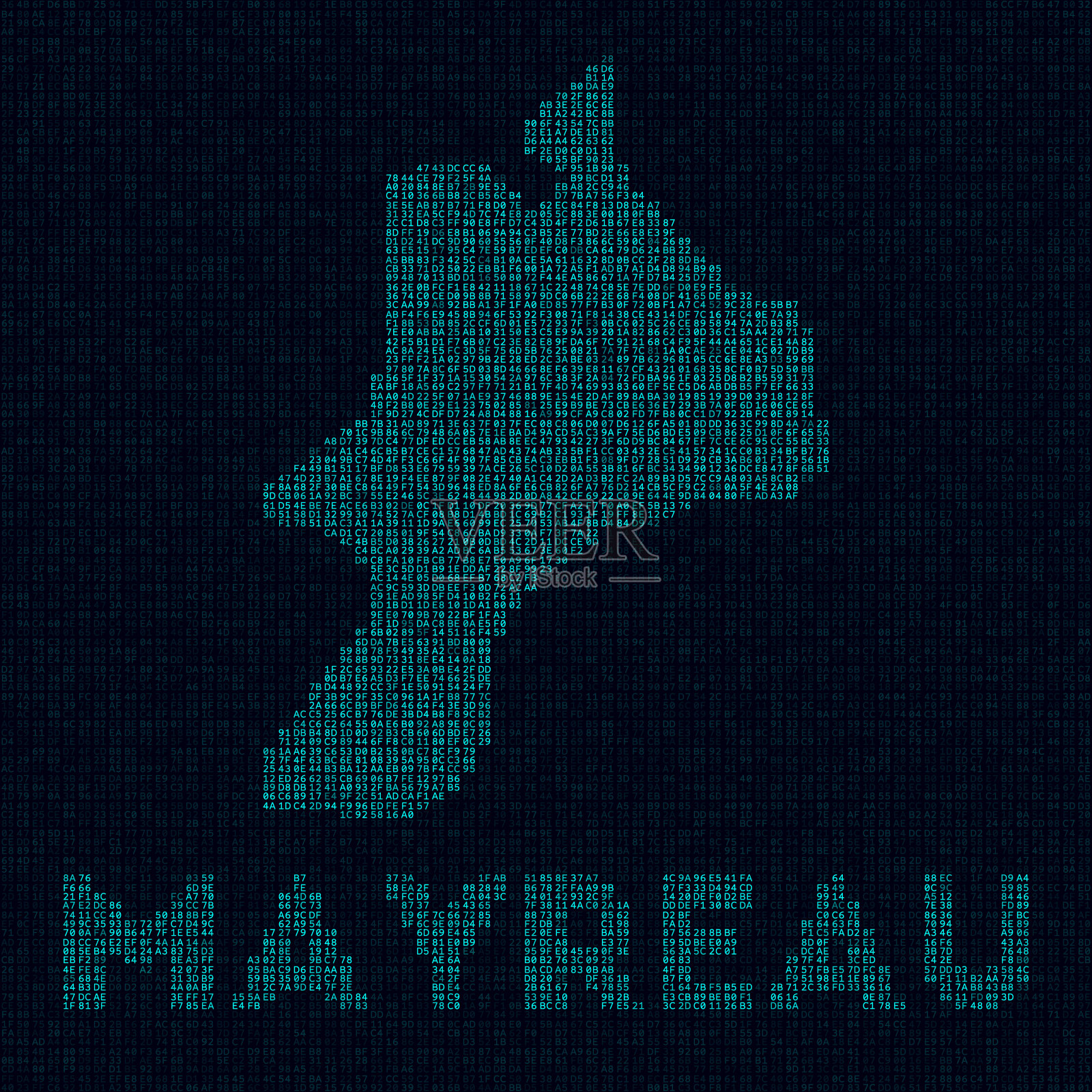 Mayreau科技地图。插画图片素材