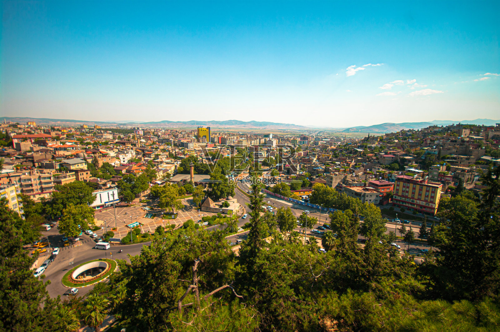土耳其卡拉马马拉斯城市景观照片摄影图片