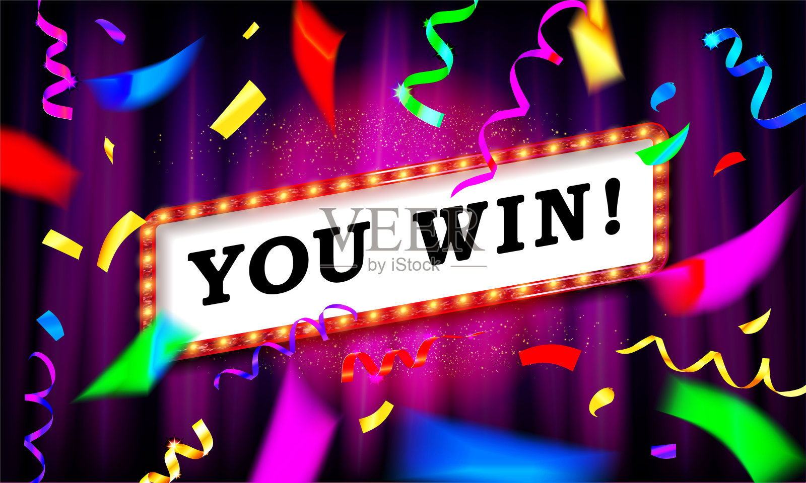 宾戈游戏帧标签插画图片素材