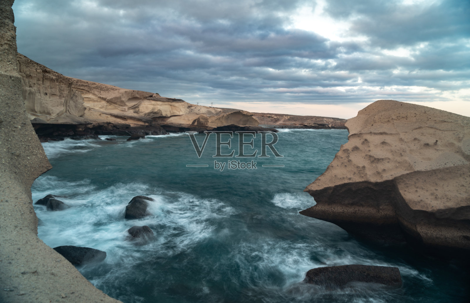 加那利群岛中美丽的特内里费岛照片摄影图片