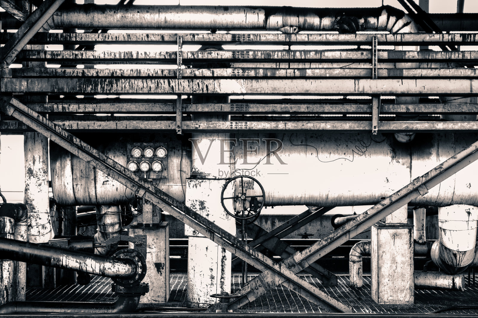 石油天然气工业、炼油厂、石化厂区。工业背景。照片摄影图片