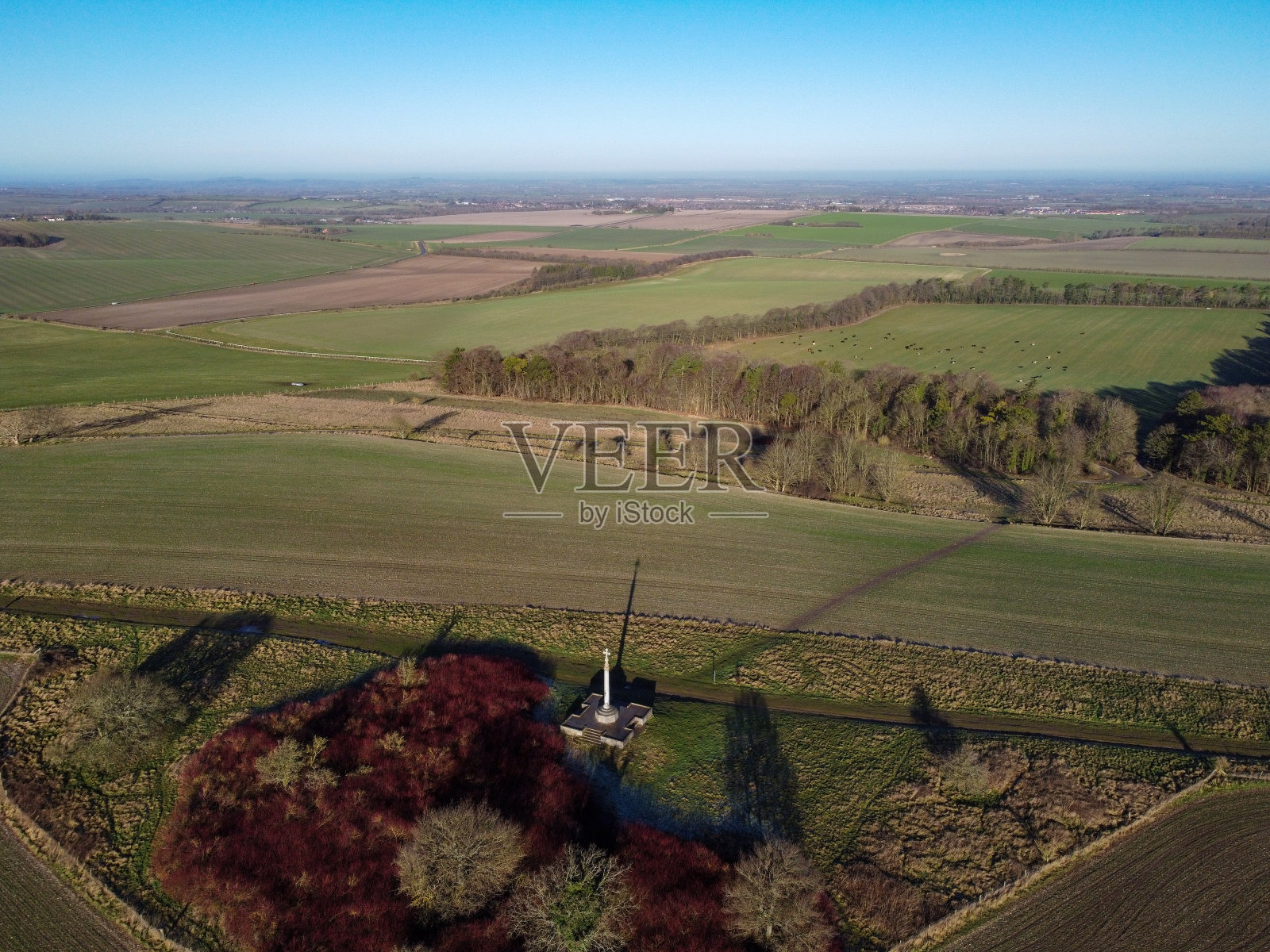 牛津郡旺蒂奇勋爵纪念碑照片摄影图片