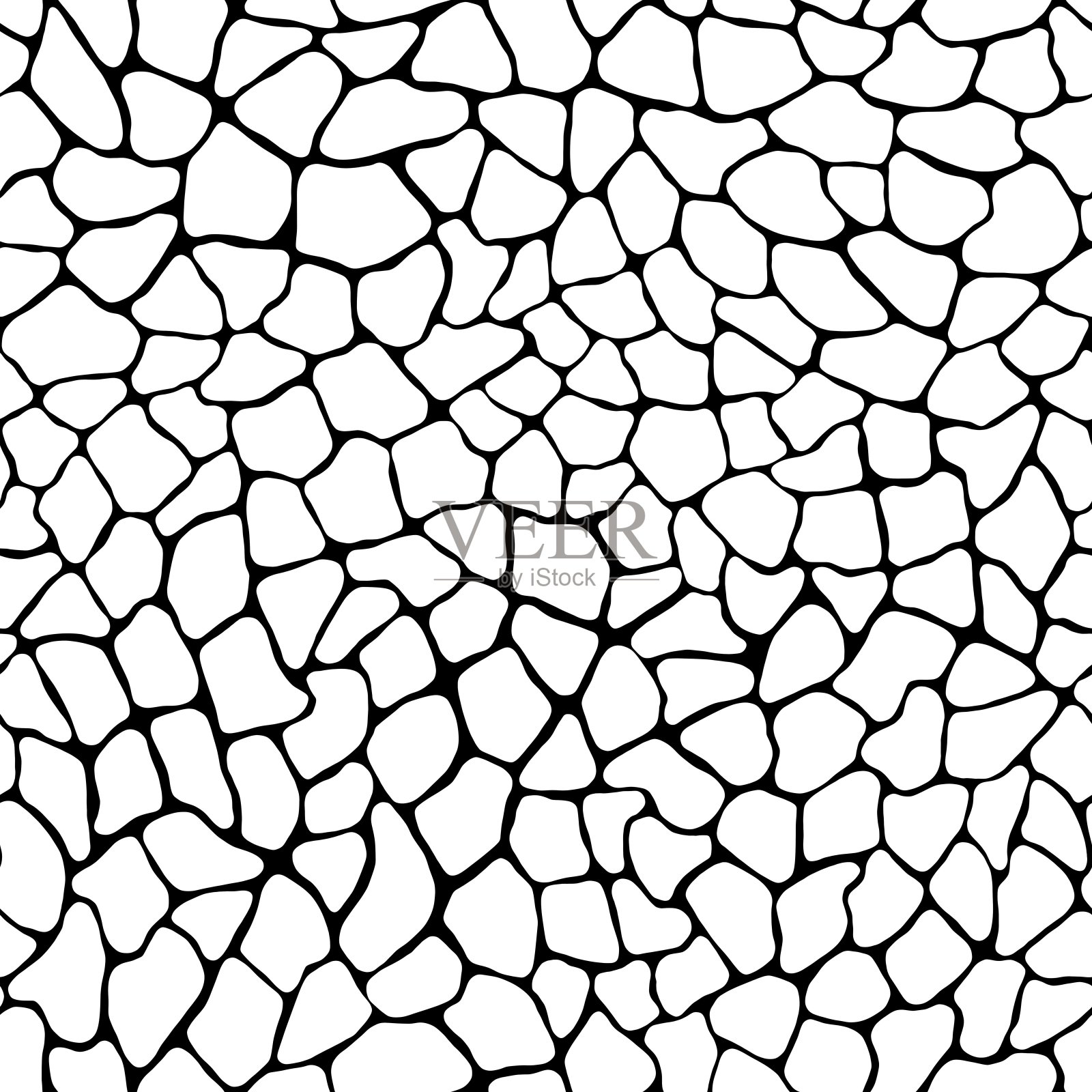 抽象的创意背景与混乱的小块不规则的形状