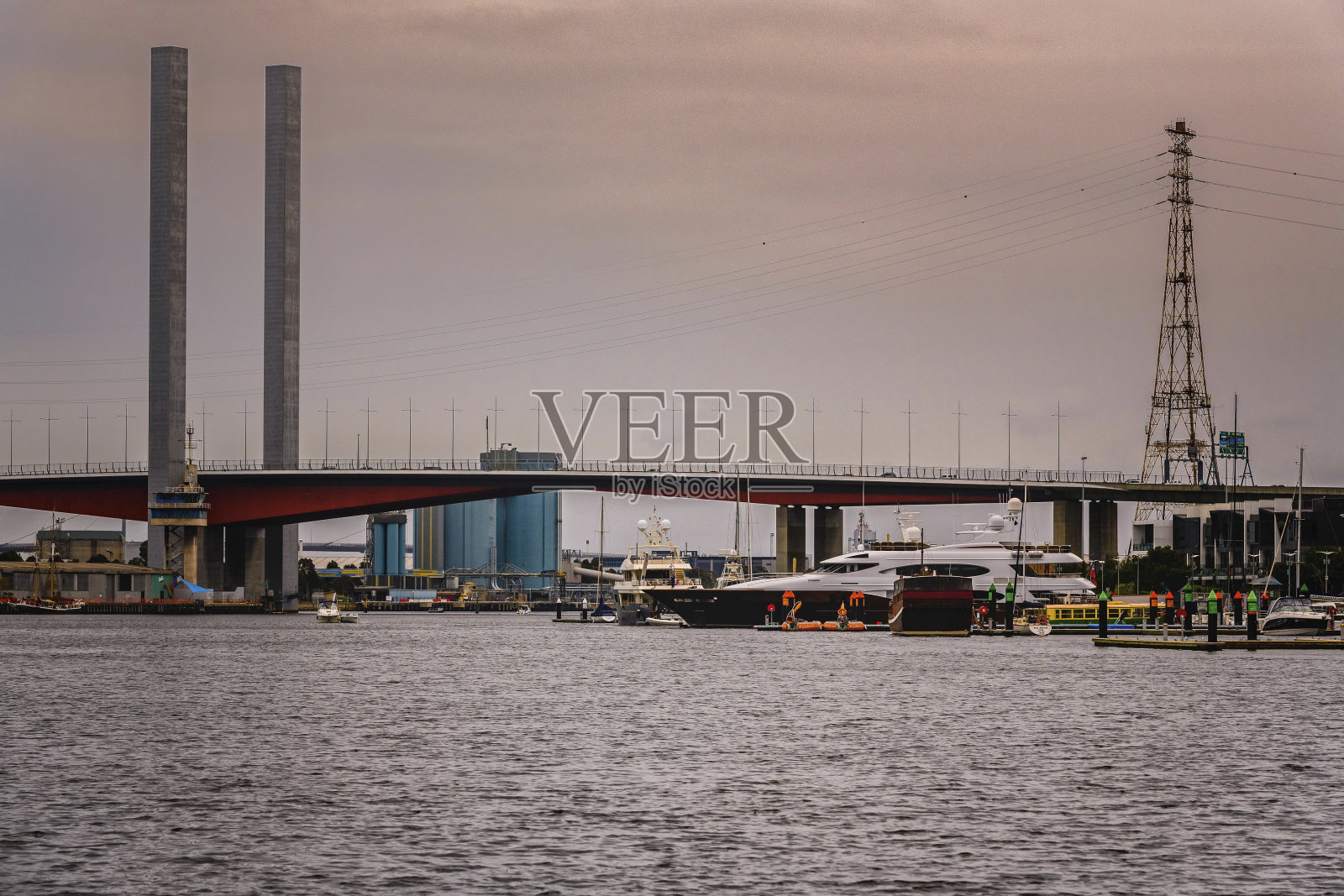 Docklands-Melbourne-Victoria-Australia at Sunset(2020年12月)照片摄影图片