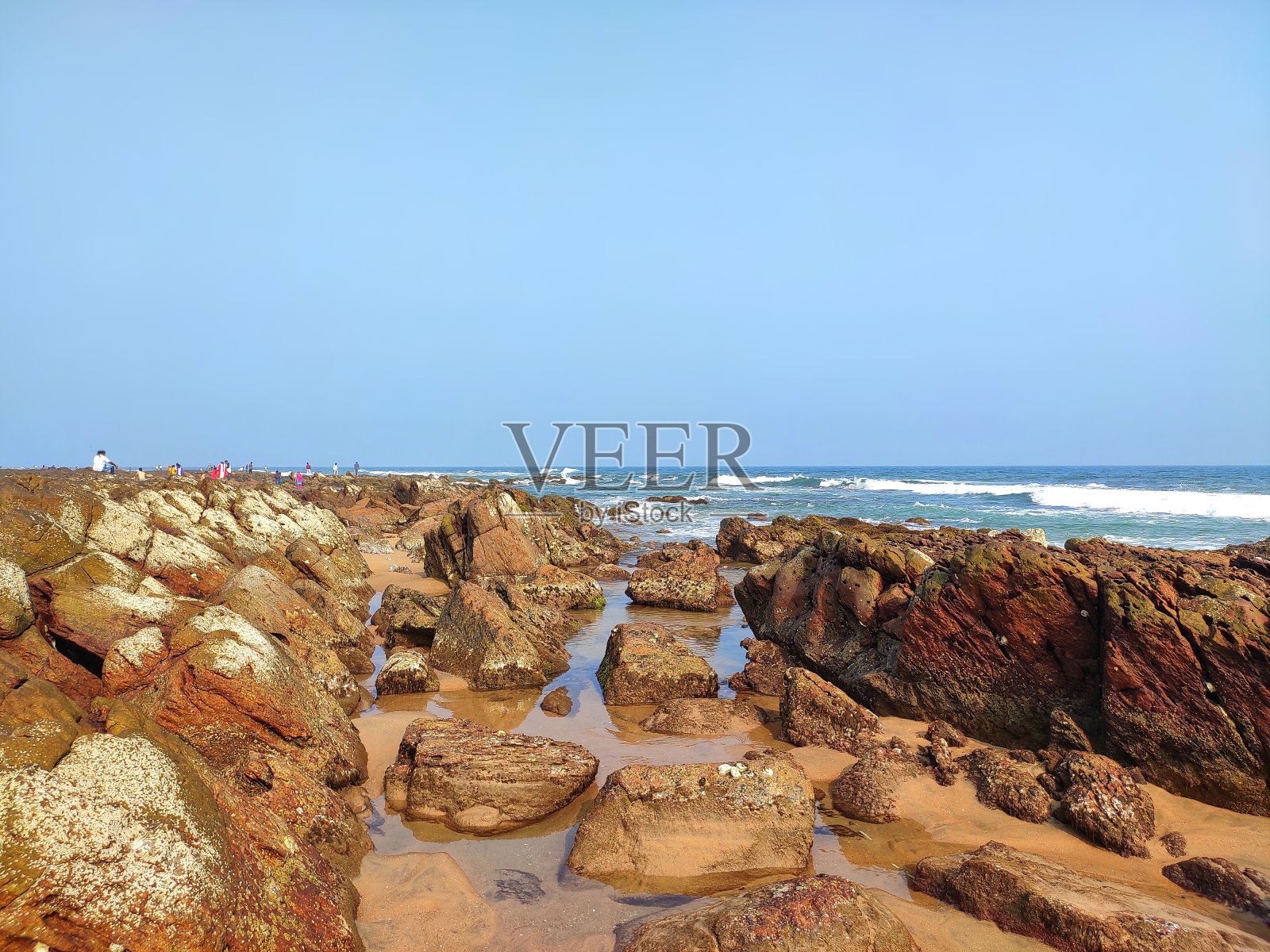 威扎吉海滩维萨卡帕特南照片摄影图片