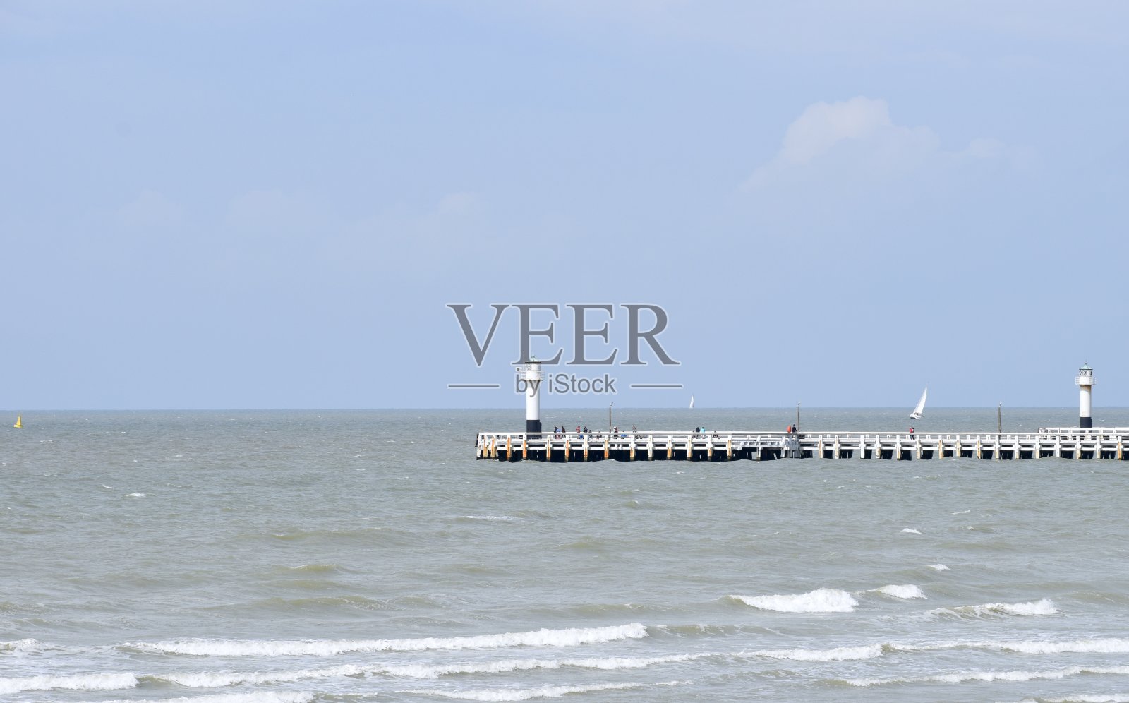 在码头上漫步照片摄影图片