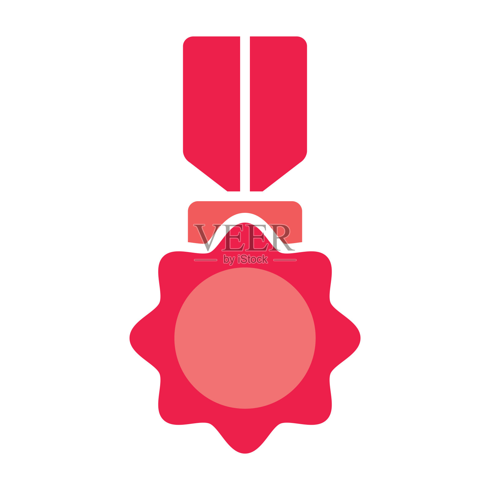 奖章图标设计矢量模板插图EPS 10设计元素图片