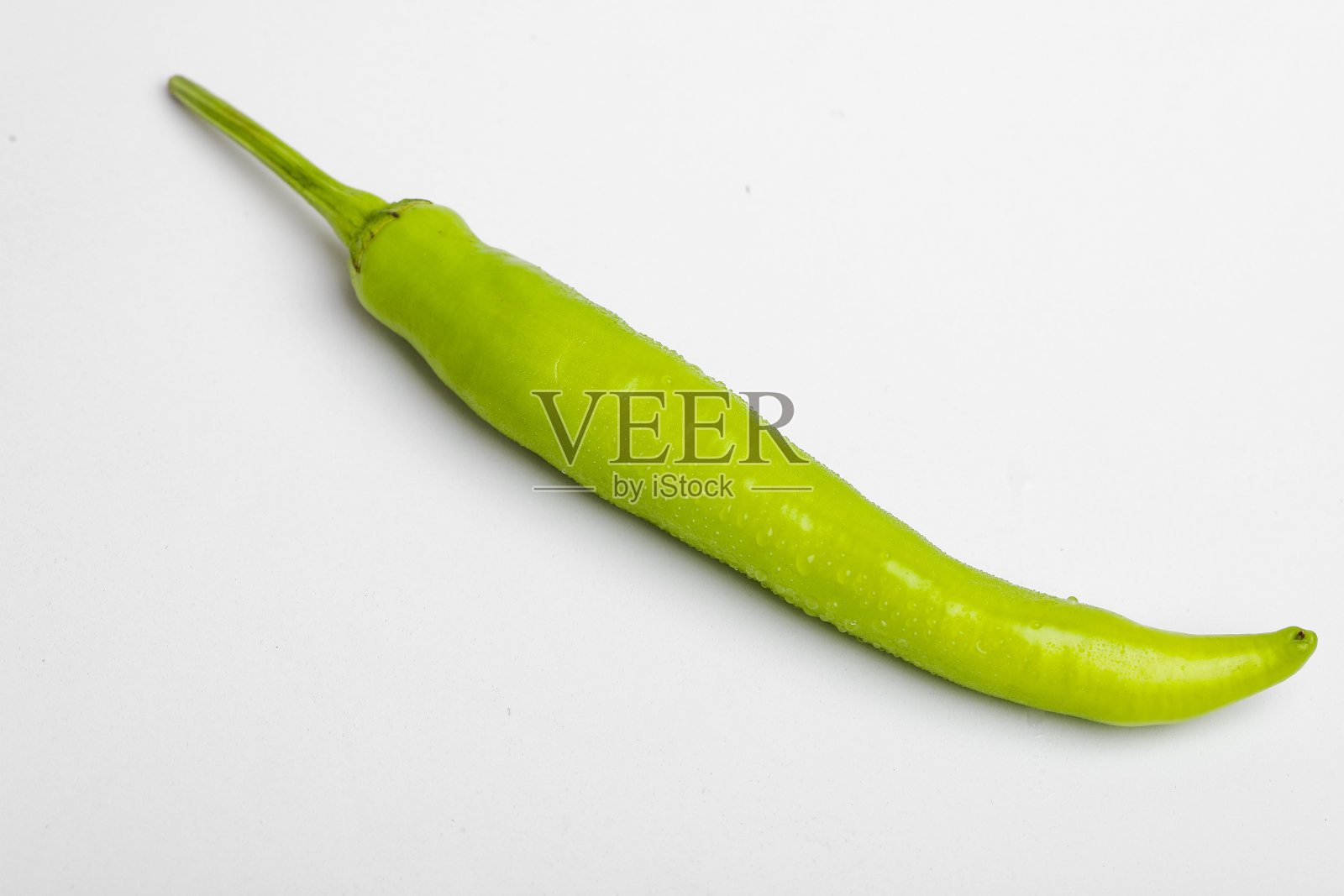 青椒孤立在白色背景上照片摄影图片