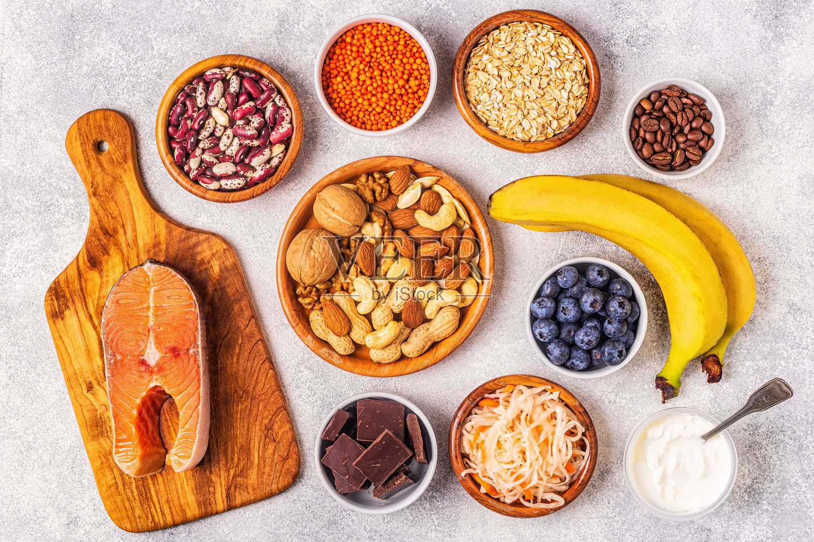 健康的食物能提升你的情绪照片摄影图片