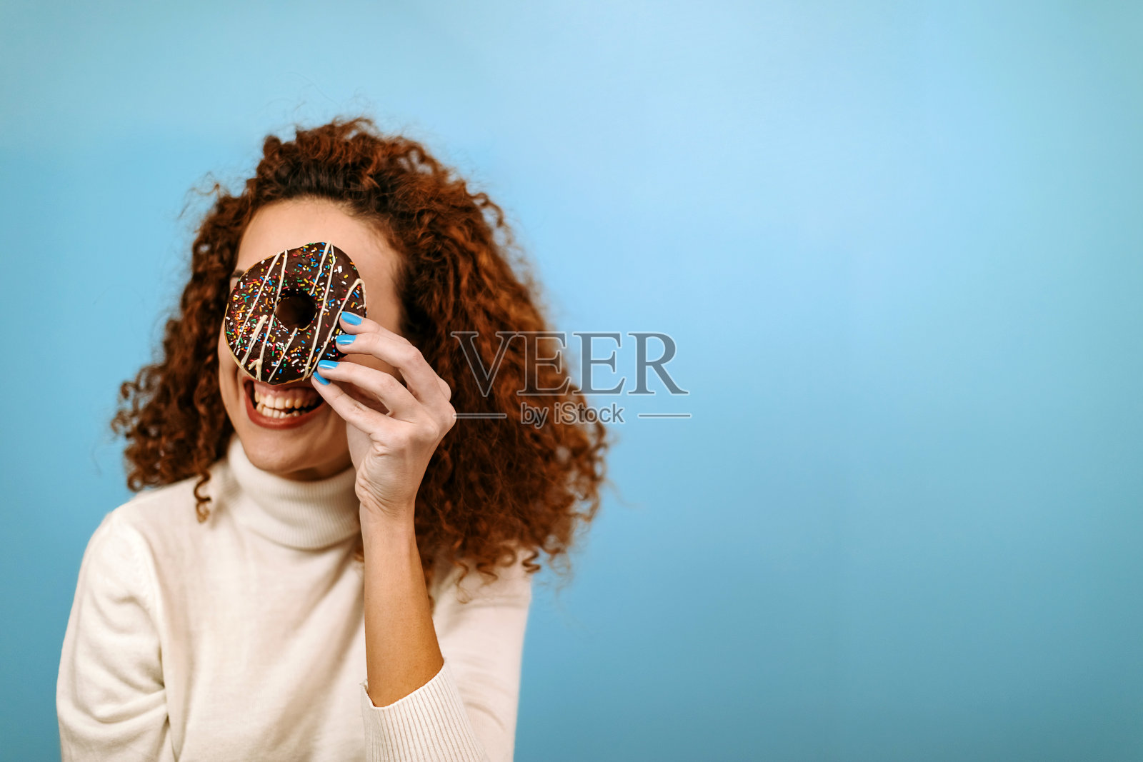 可爱的甜甜圈照片摄影图片