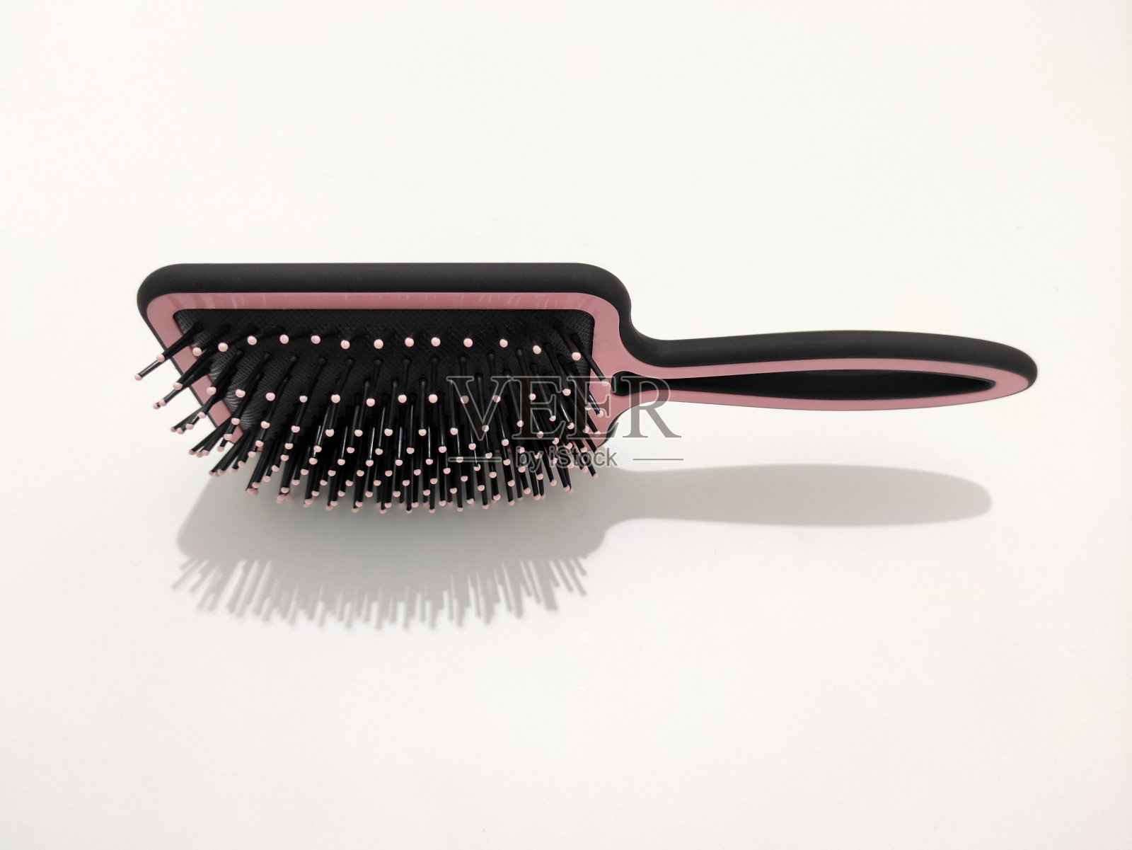 发刷孤立在白色背景上照片摄影图片