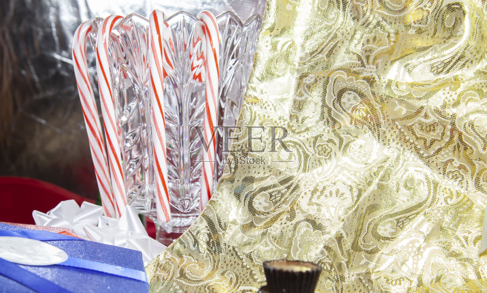 圣诞糖果照片摄影图片