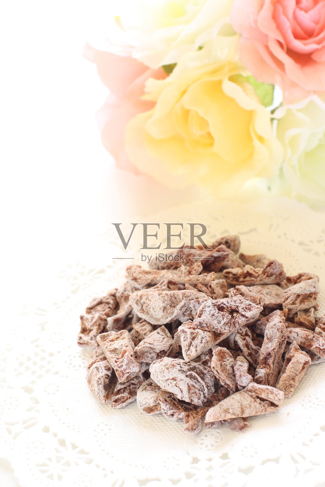 中国休闲食品，咸干梅子照片摄影图片