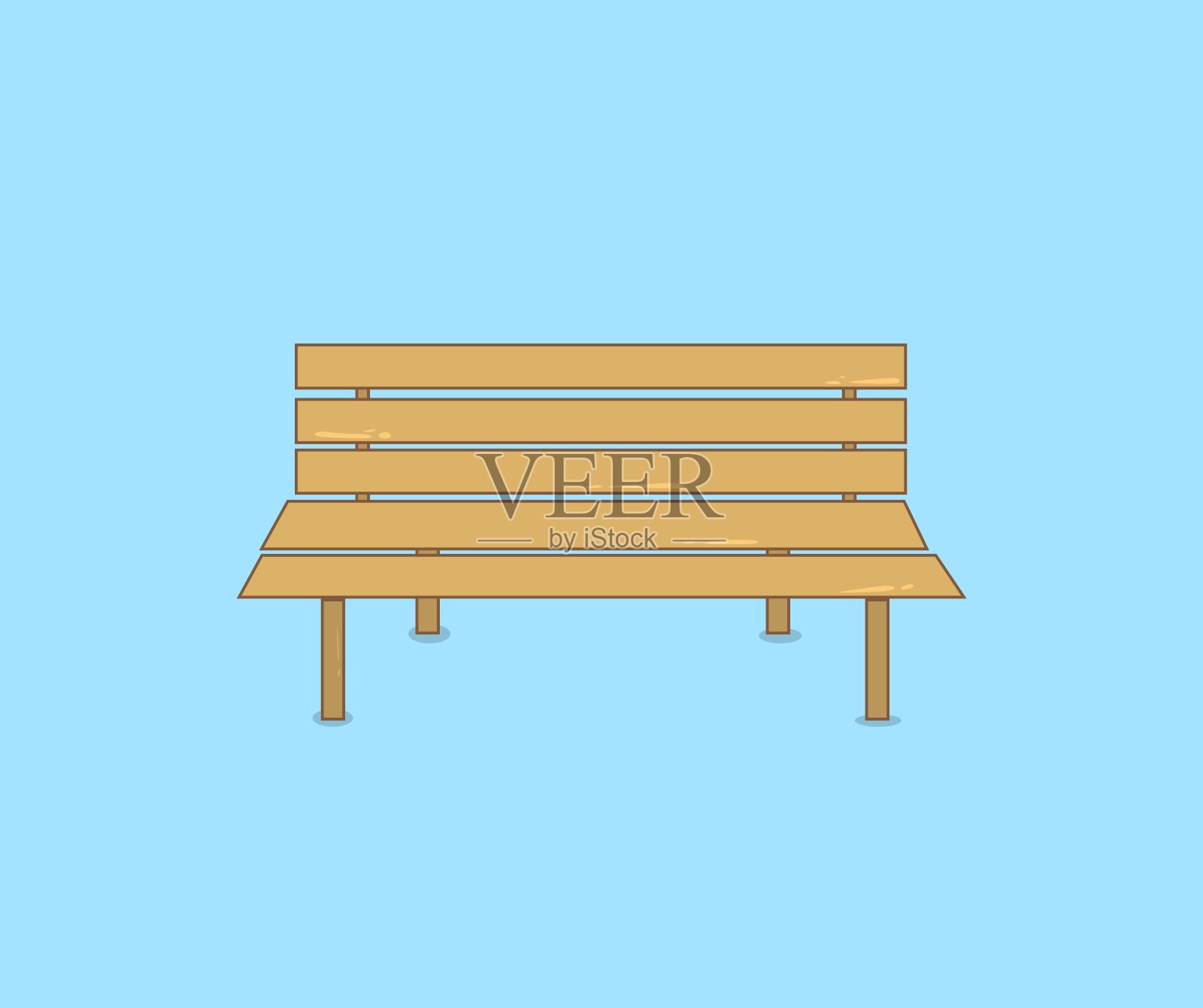 椅子图标插画设计插画图片素材