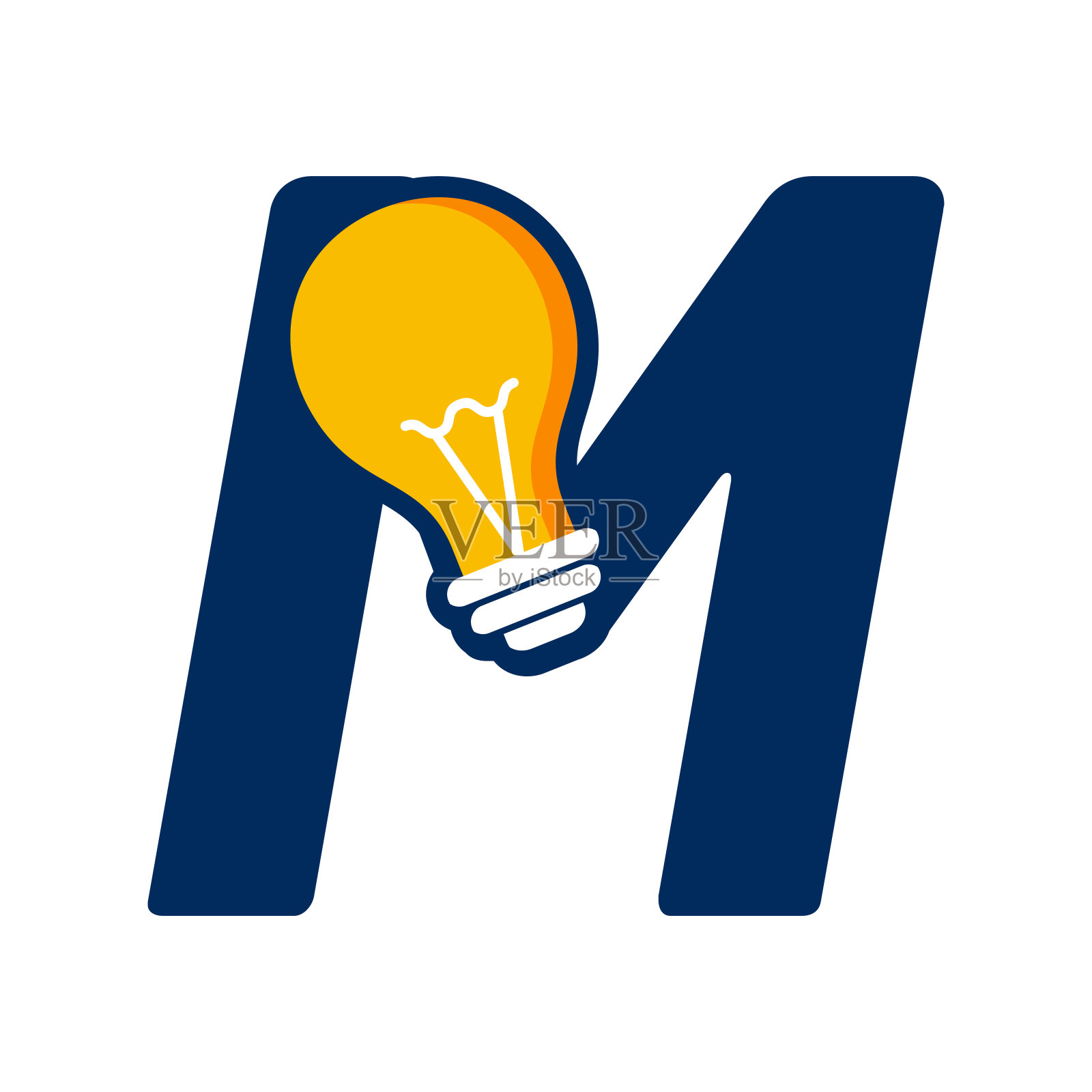 最初的M创新插画图片素材