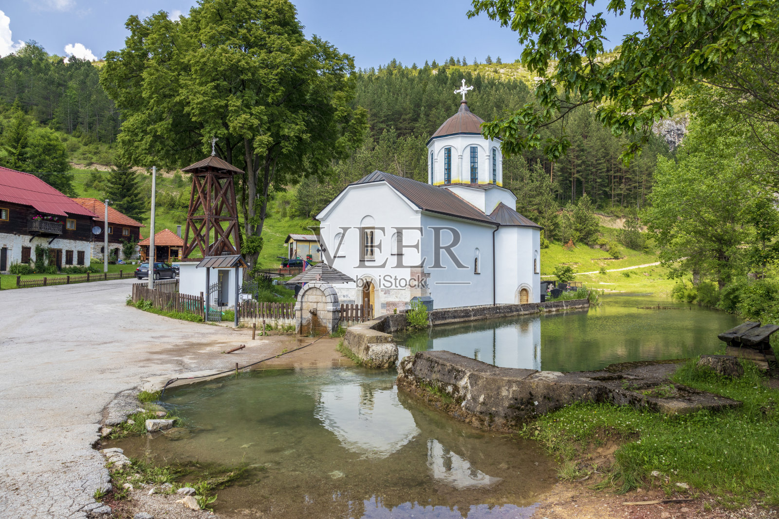 Stitkovo村照片摄影图片