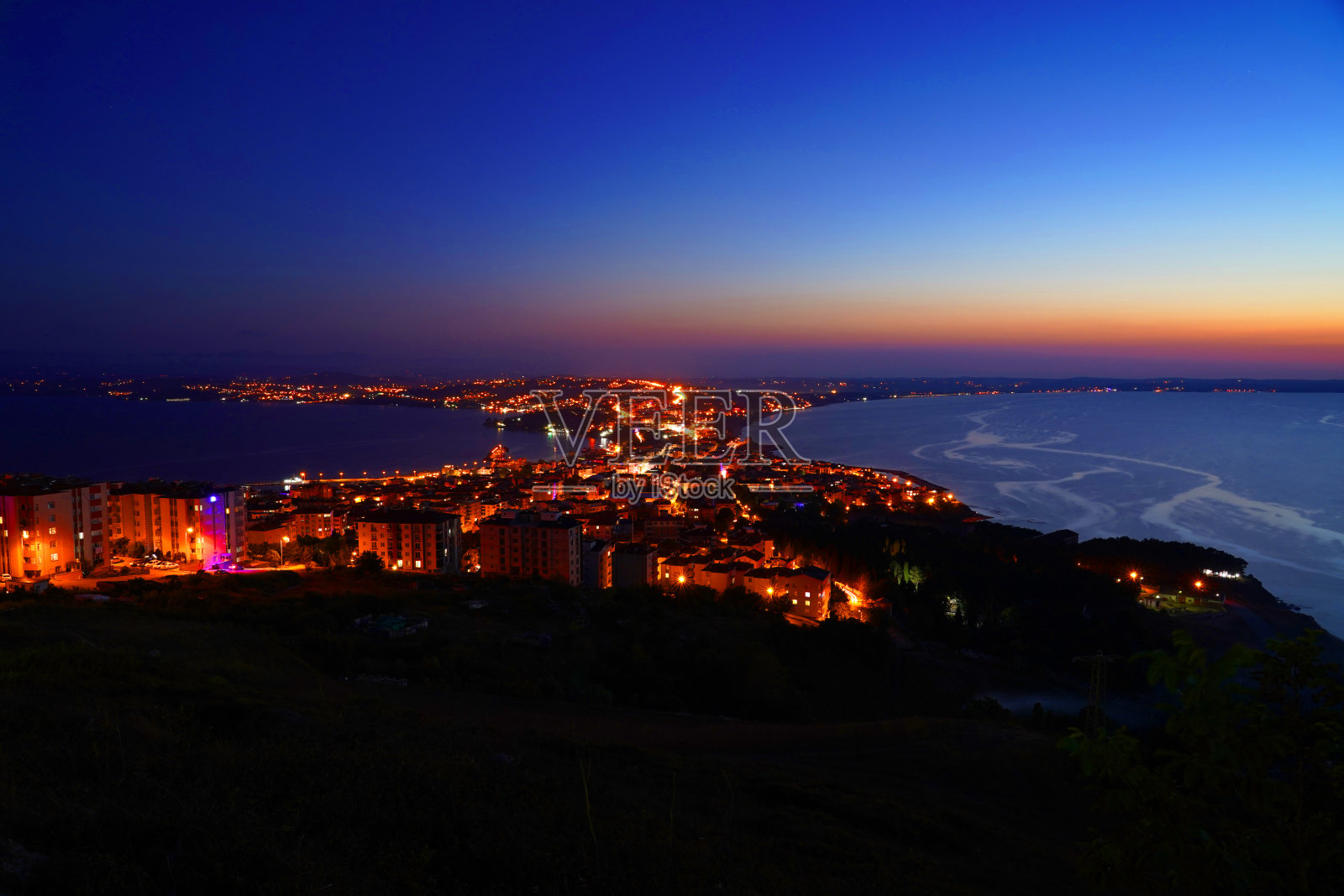 土耳其最北部的城市;锡诺普照片摄影图片