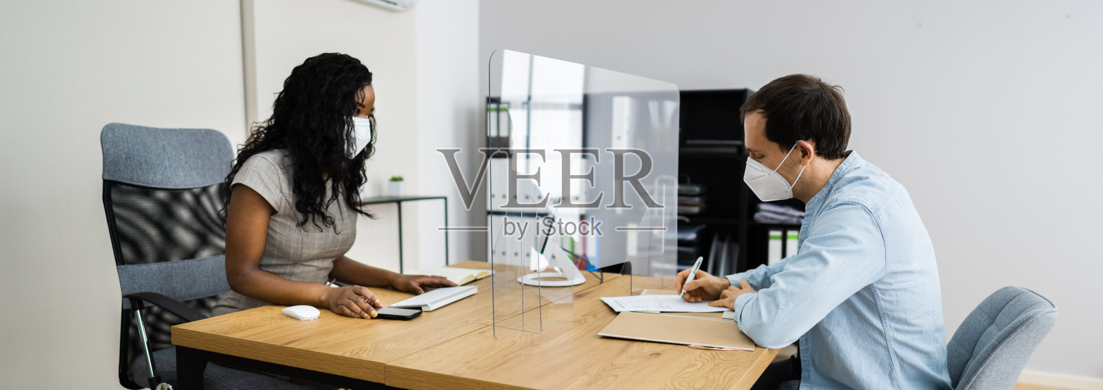 非洲裔美国人商业顾问会议照片摄影图片