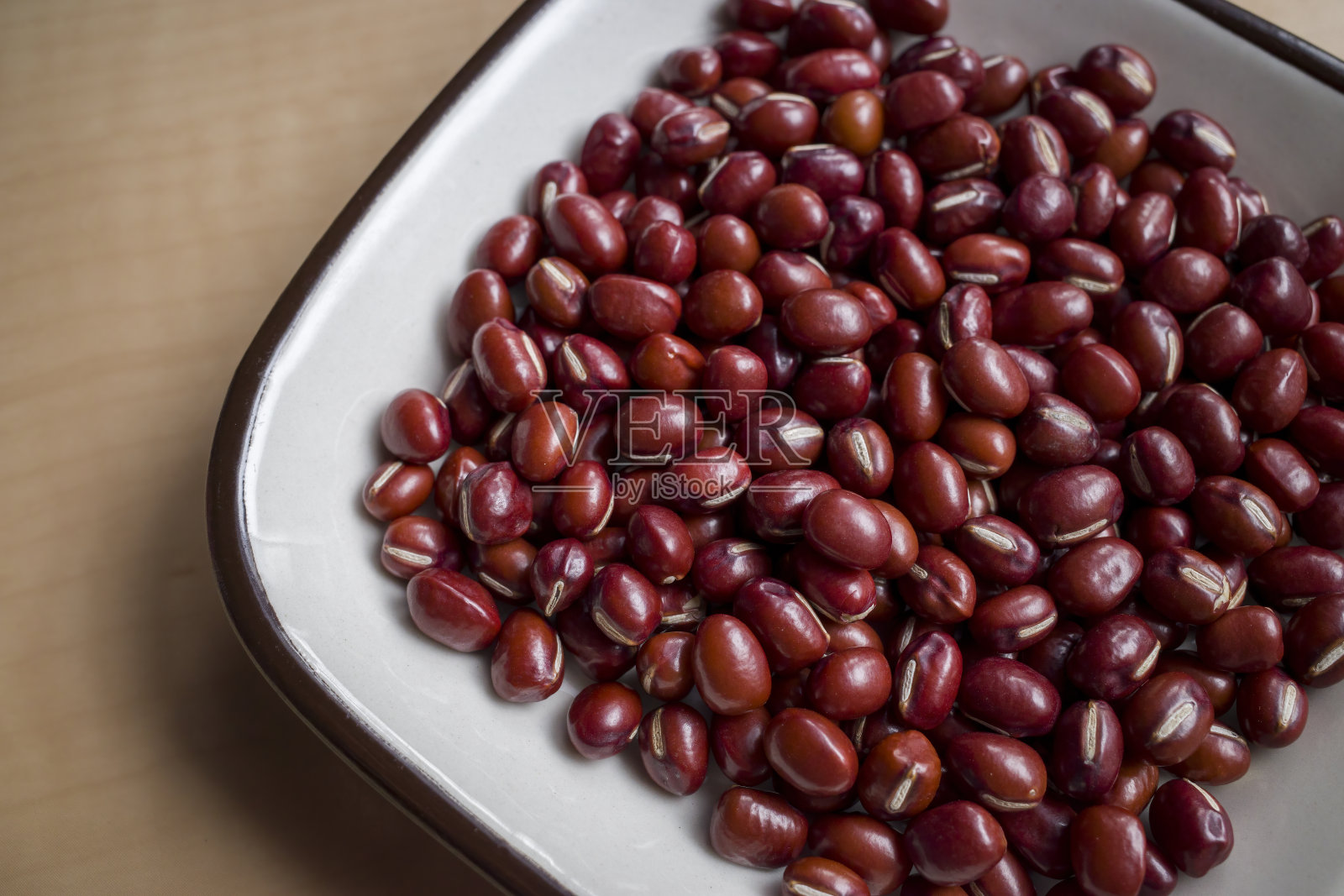 来自北海道的大叶红豆特写照片摄影图片