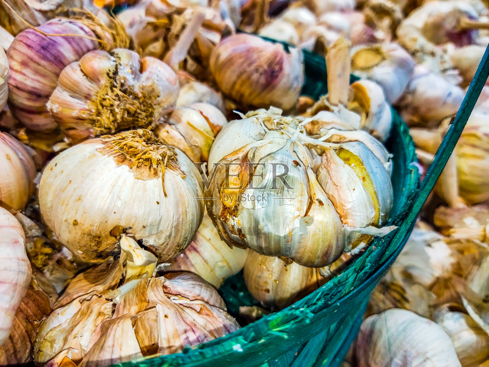 市场大蒜照片摄影图片